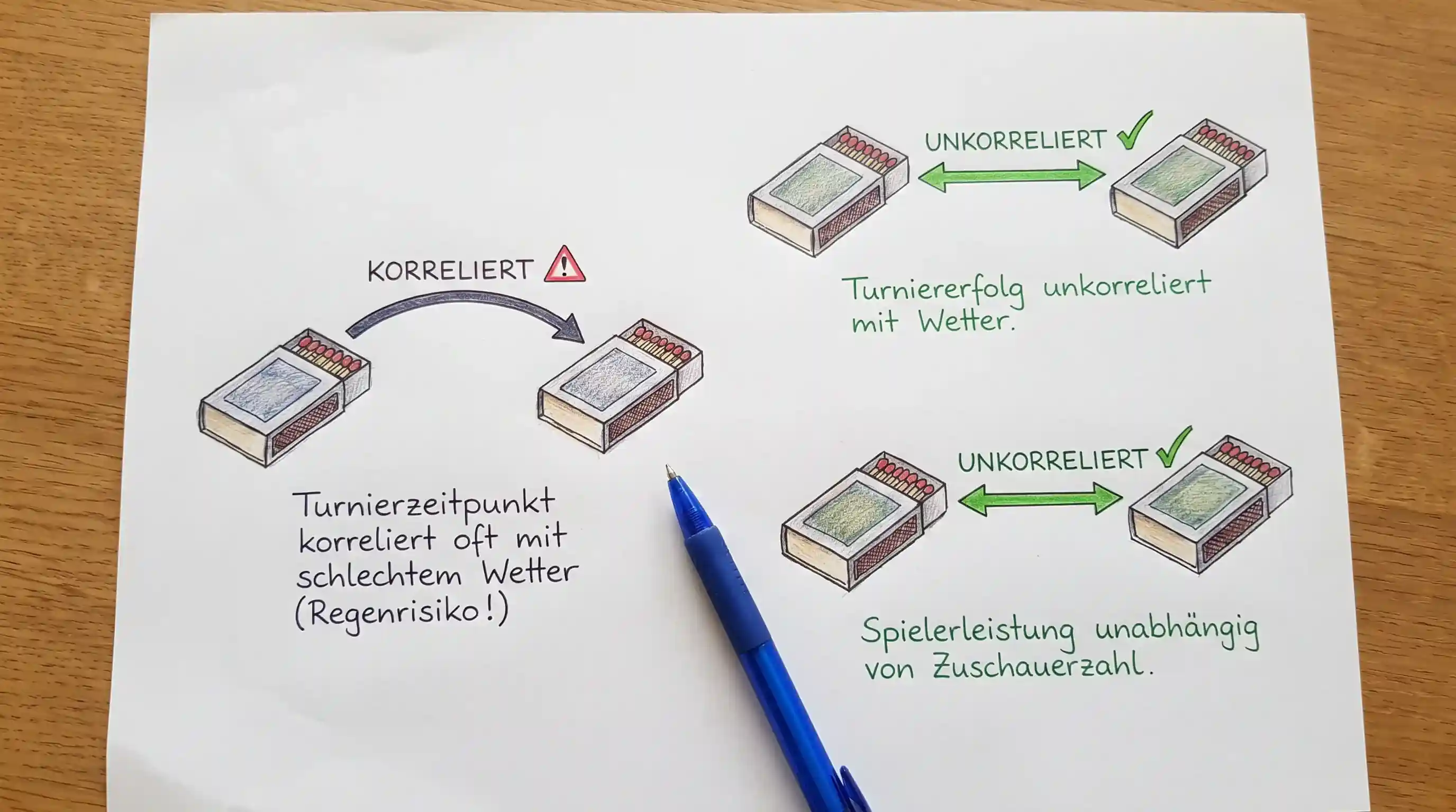 Spielauswahl für Beachvolleyball Kombinationswetten – welche Matches korreliert und unkorreliert sind