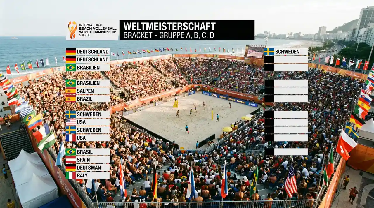 Beachvolleyball WM Wettmärkte – Unterschiede zwischen Weltmeisterschaft und regulären FIVB Tour-Events