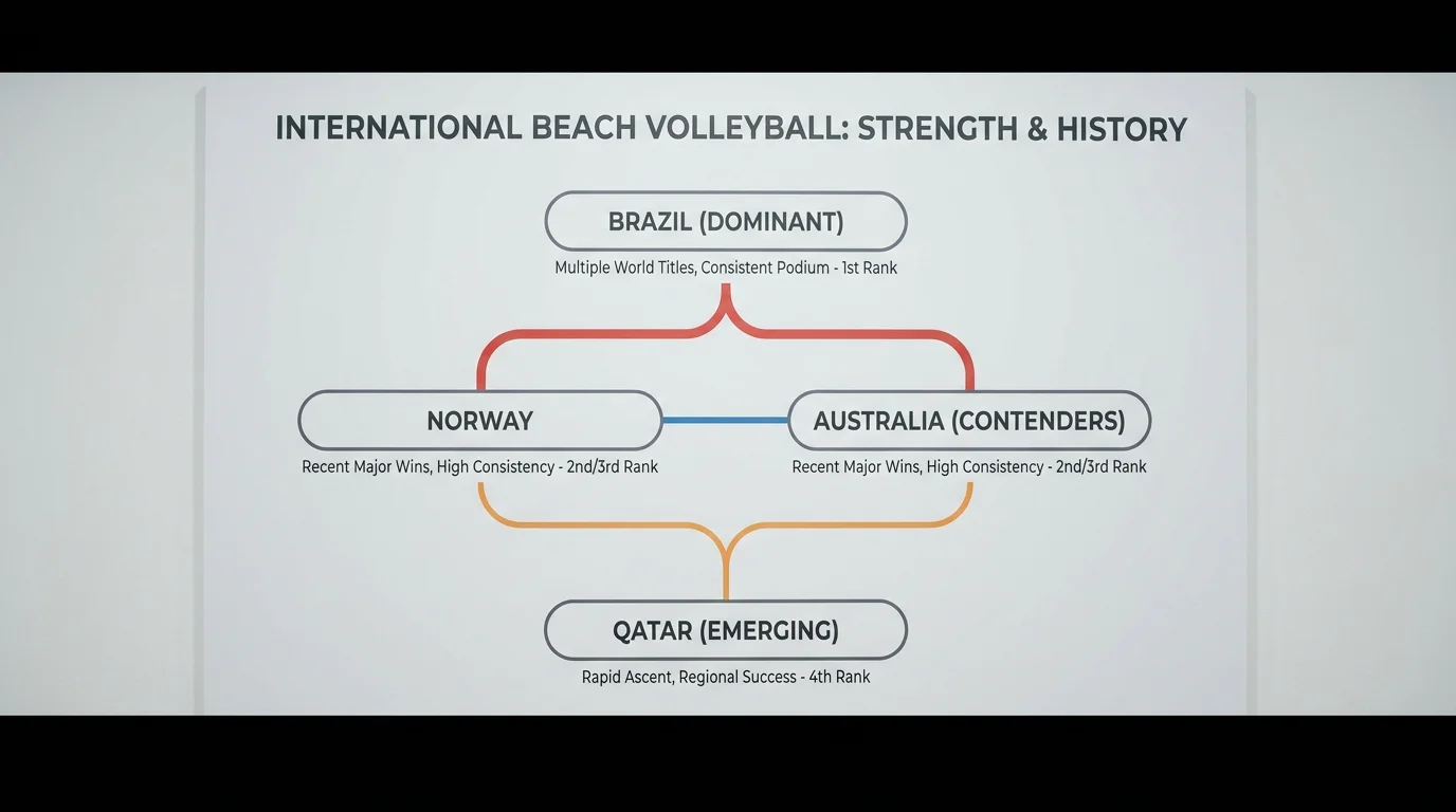Top-Paare im Beachvolleyball – Analyse Nationalteams für Turniersieger-Langzeitwetten