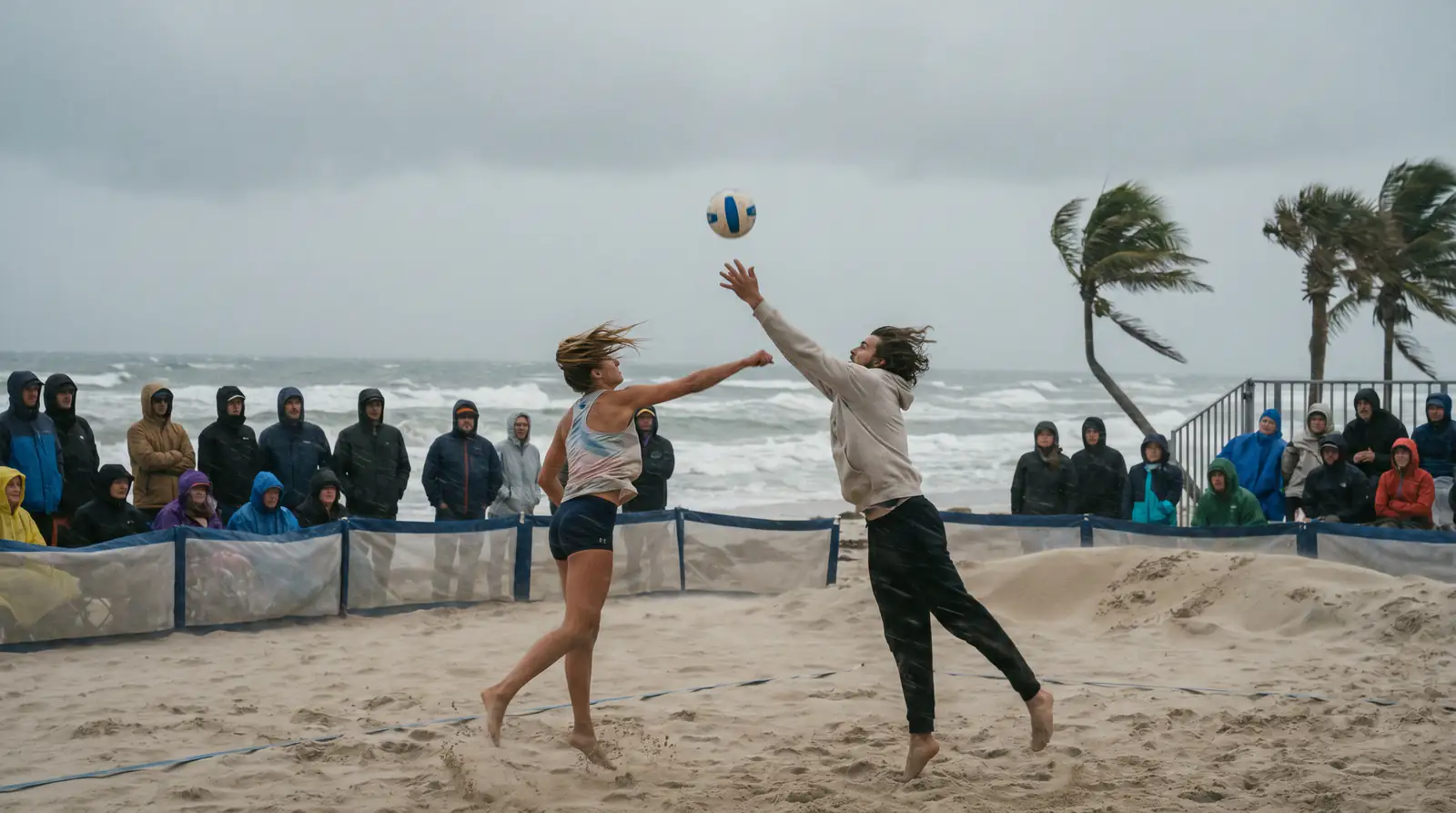 Einfluss von Wind und Wetter auf Beachvolleyball Über/Unter-Wetten – Totals bei verschiedenen Wetterbedingungen