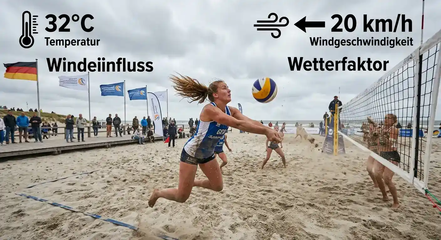 Wettereinfluss auf Beachvolleyball Wetten – Wind, Hitze und Sonnenschein als Strategiefaktoren analysieren