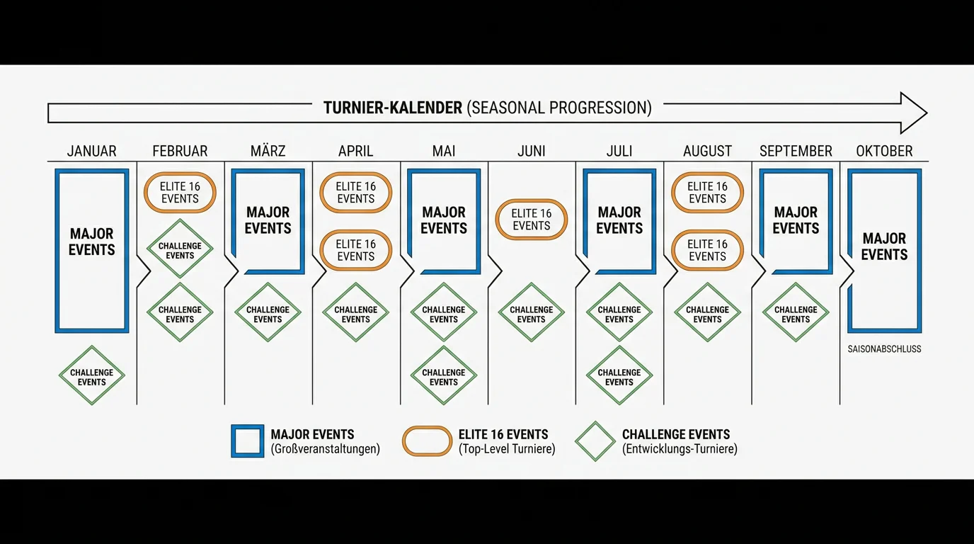 FIVB Beach Pro Tour Struktur – Major, Elite 16 und Challenge Events im Turnier-Kalender