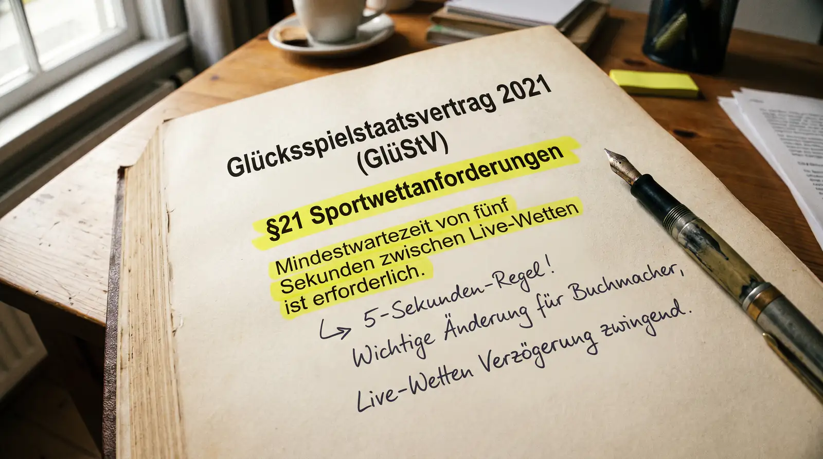 5-Sekunden-Regel Erklärung – GGL Pflichtwartezeit zwischen Live-Wetten in Deutschland